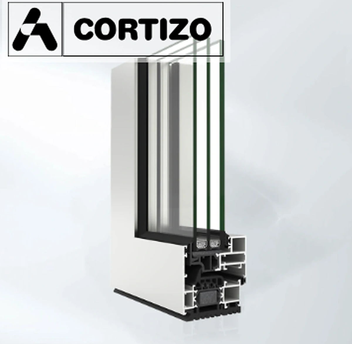 CORTIZO COR 70 Hidden Sash