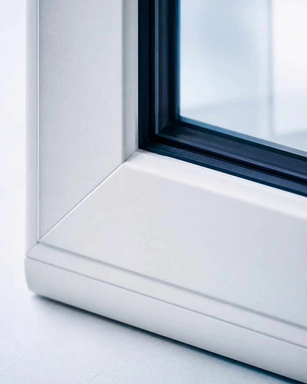 V-PERFECT joint detail on a MAR&PET PVC window