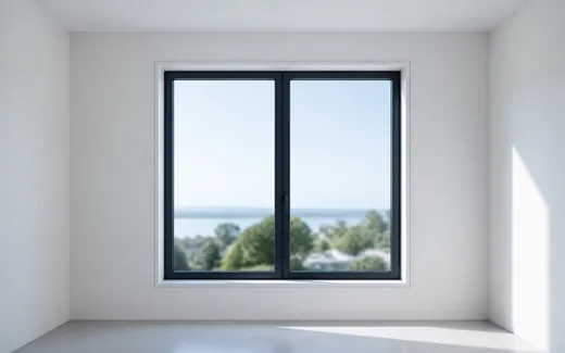 MAR&PET window seen from a bright morning interior